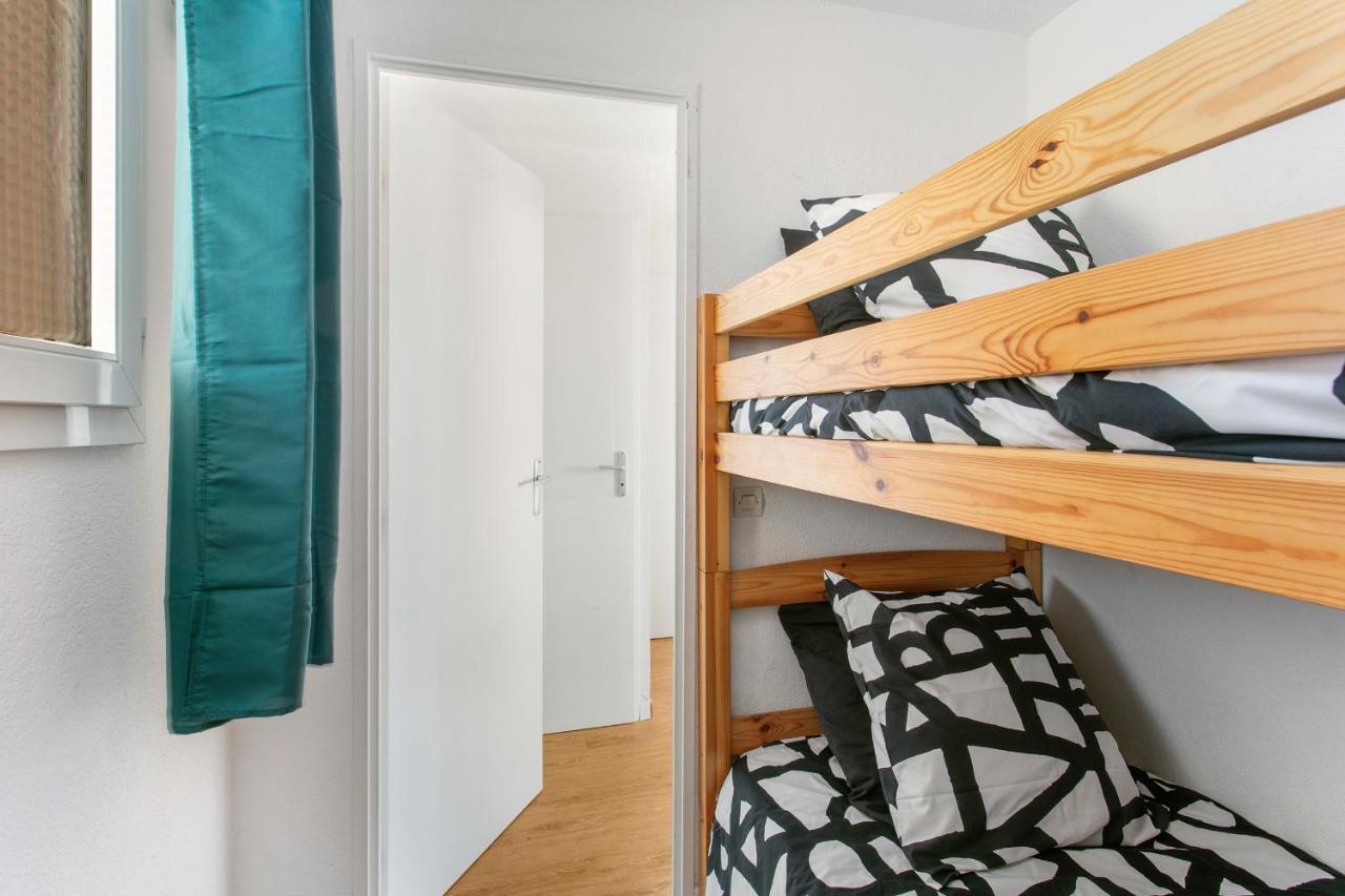 Appartement T3 Terrasse Vue Sur Mer, Piscine, Parking, Wifi Et Clim Sete Exterior photo